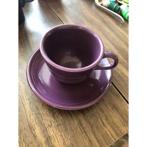 Fiesta Purple Cup And Saucer